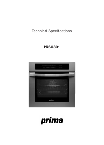 Manual Prima PRSO301 Oven