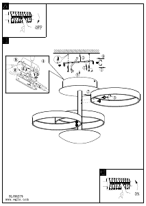 Návod Eglo 98539 Svietidlo