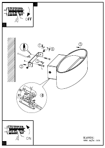 Mode d’emploi Eglo 98541 Lampe