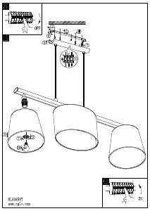 Mode d’emploi Eglo 98587 Lampe