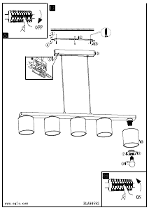 Manuale Eglo 98592 Lampada