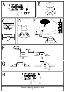 Manual de uso Eglo 98609 Lámpara