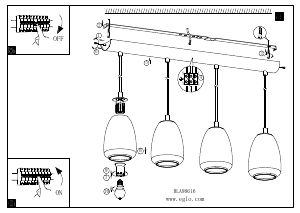 Mode d’emploi Eglo 98616 Lampe