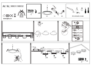 Manual de uso Eglo 98631 Lámpara