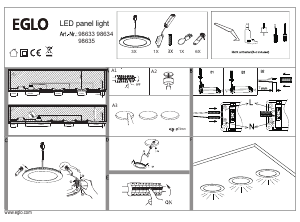 Manuale Eglo 98635 Lampada