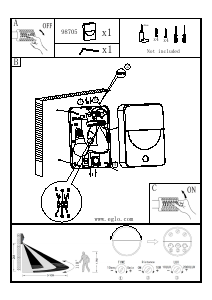 Manuale Eglo 98705 Lampada