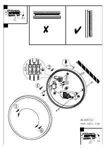 Manual Eglo 98712 Lampă