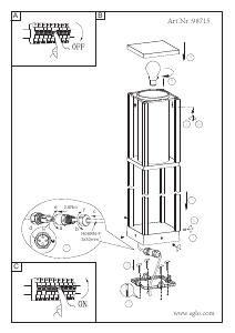 Handleiding Eglo 98715 Lamp