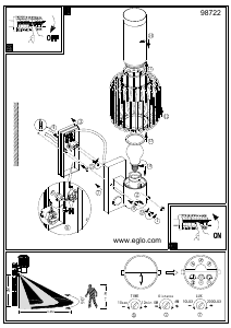 Instrukcja Eglo 98722 Lampa