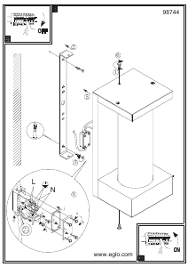 Mode d’emploi Eglo 98744 Lampe