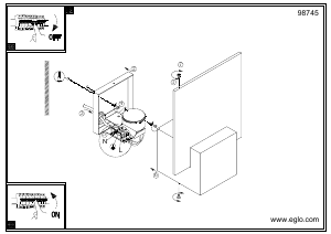 Manuale Eglo 98745 Lampada