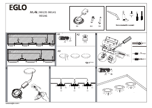 Mode d’emploi Eglo 99141 Lampe