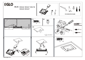 Manuale Eglo 99162 Lampada