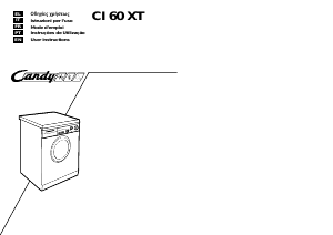 Handleiding Candy CI 60 XTR Wasmachine