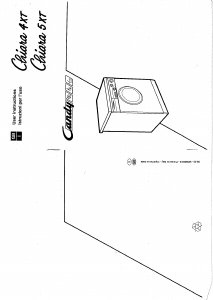 Manuale Candy CI 486 XT Lavatrice