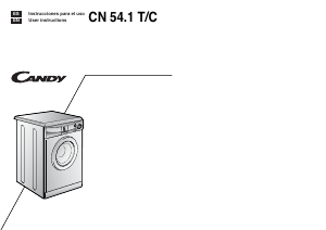 Manual Candy CN 54.1T/C Washing Machine