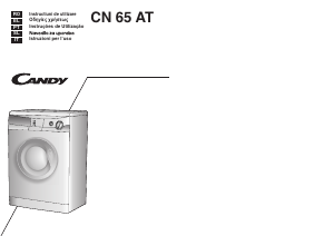 Manuale Candy CN 65 AT-01S Lavatrice