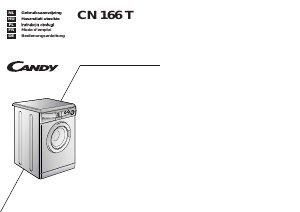 Használati útmutató Candy CN 166T-40S Mosógép