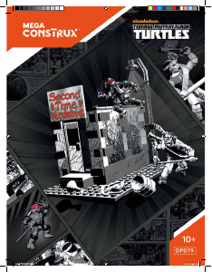 Handleiding Mega Construx set DPD79 Turtles Street showdown