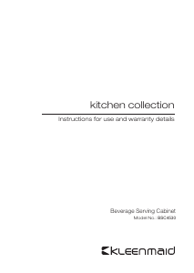 Manual Kleenmaid BSC4530 Refrigerator