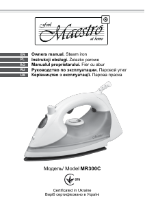 Manual Maestro MR300C Iron