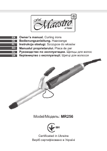 Manual Maestro MR256 Hair Styler