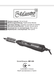 Bedienungsanleitung Maestro MR229 Lockenstab