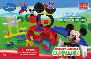 Handleiding Mega Bloks set 7904 Mickey Mouse Clubhouse Mickeys clubhouse