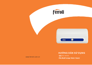 Hướng dẫn sử dụng Ferroli QQ Evo 30 Ấm đun sôi