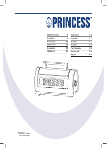 Mode d’emploi Princess 181000 Classic Fat Free Friteuse