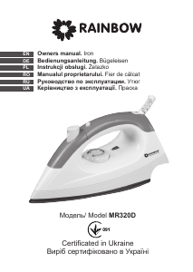 Manual Rainbow MR320D Iron