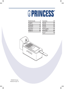 Bedienungsanleitung Princess 182000 Premium Fritteuse