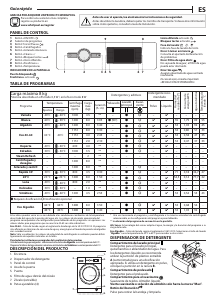 Manual de uso Whirlpool FFB 8248 BV PT Lavadora