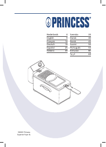 Käyttöohje Princess 182001 Superior Friteerauskeitin