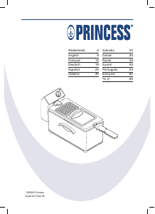 Manual de uso Princess 182002 Superior Freidora