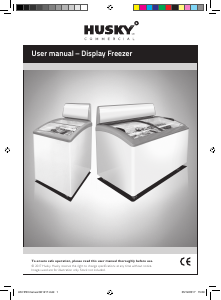 Manual Husky F14-C-UK-HRN Freezer