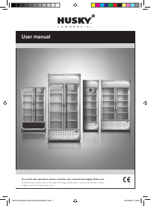 Manual Husky C10PROH-WE-UK-HU Refrigerator