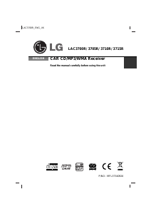 Manual LG LAC3700RW Car Radio