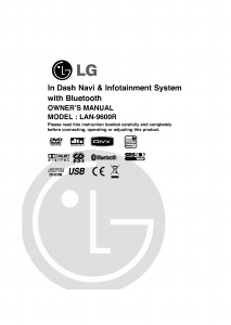 Manual LG LAN-9600R Car Radio
