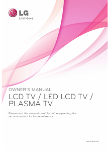 Manual LG 32LV250U LED Television