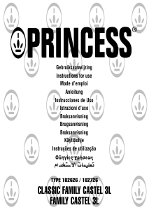 كتيب مقلاة عميقة 182626 Classic Family Castel Princess