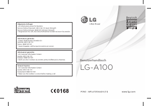 Manuale LG A100GO Telefono cellulare