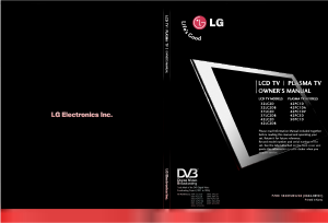 Manual LG 42PC1DV Plasma Television