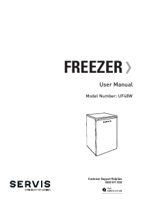 Manual Servis UF48W Freezer