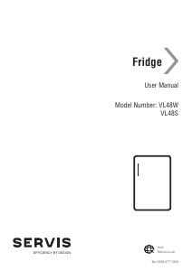 Manual Servis VL48S Refrigerator