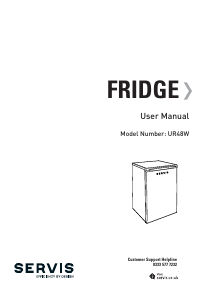 Manual Servis UR48W Refrigerator