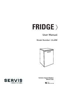 Manual Servis UL48W Refrigerator