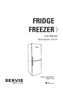 Manual Servis S54170 Fridge-Freezer