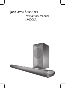 Manual John Lewis JL9100SB Speaker