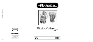 Εγχειρίδιο Ariete 1768 Robomax Metal Επεξεργαστής τροφίμων